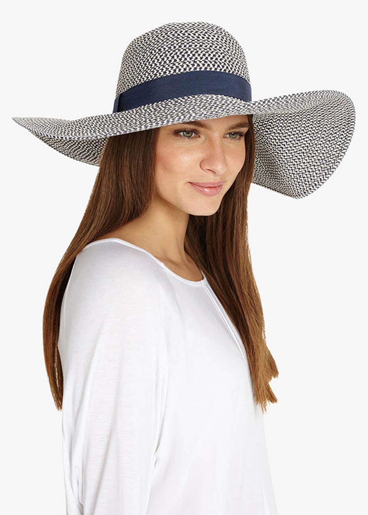Enid Pattern Beach Hat