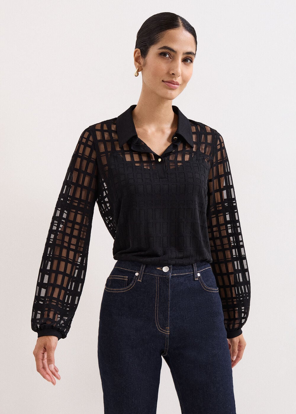 Kennedy Check Burnout Top