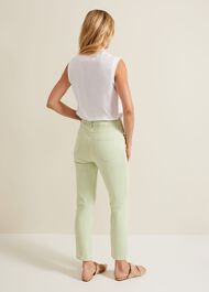 Lindsey Cropped Straight Leg Jeans