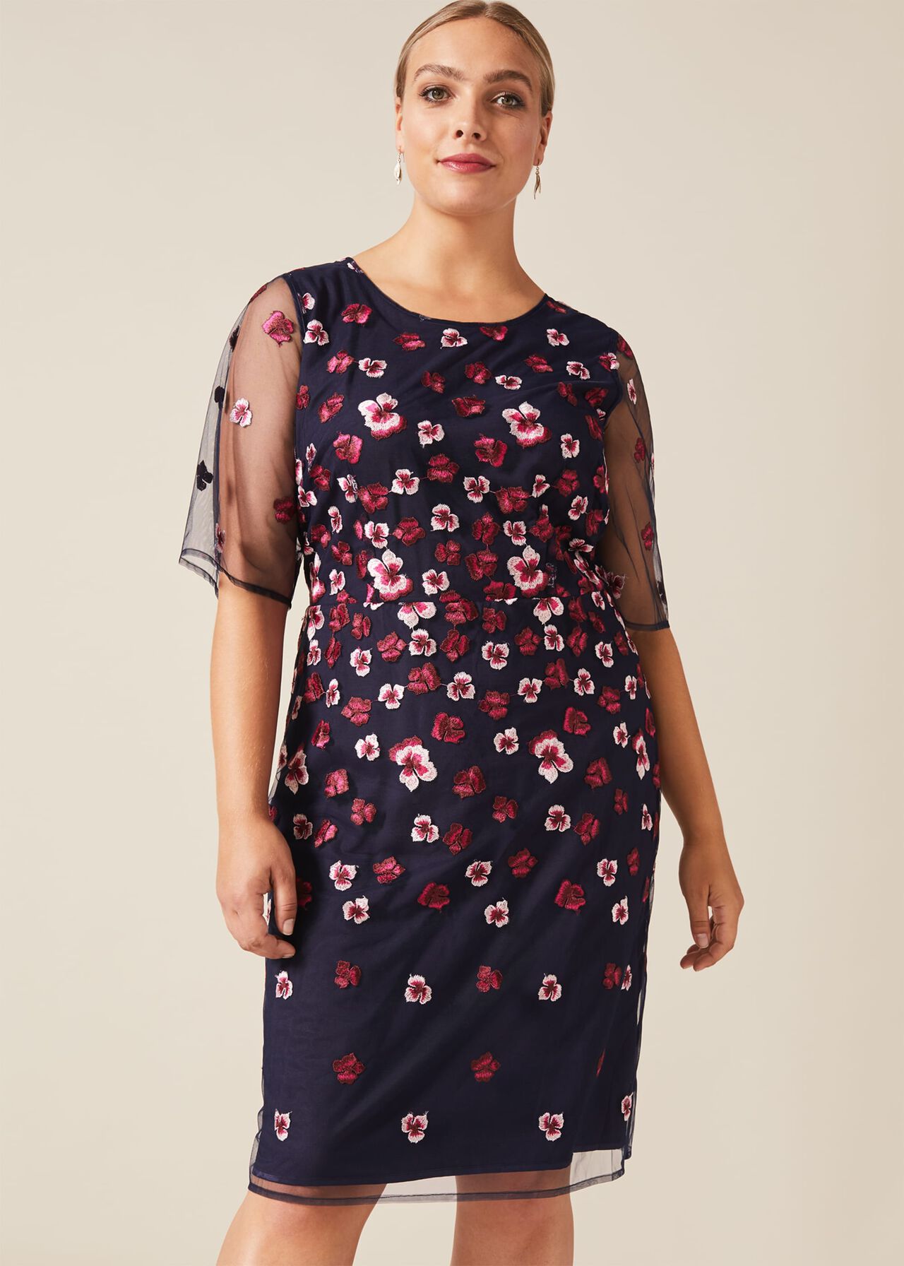 Monica Embroidered Dress