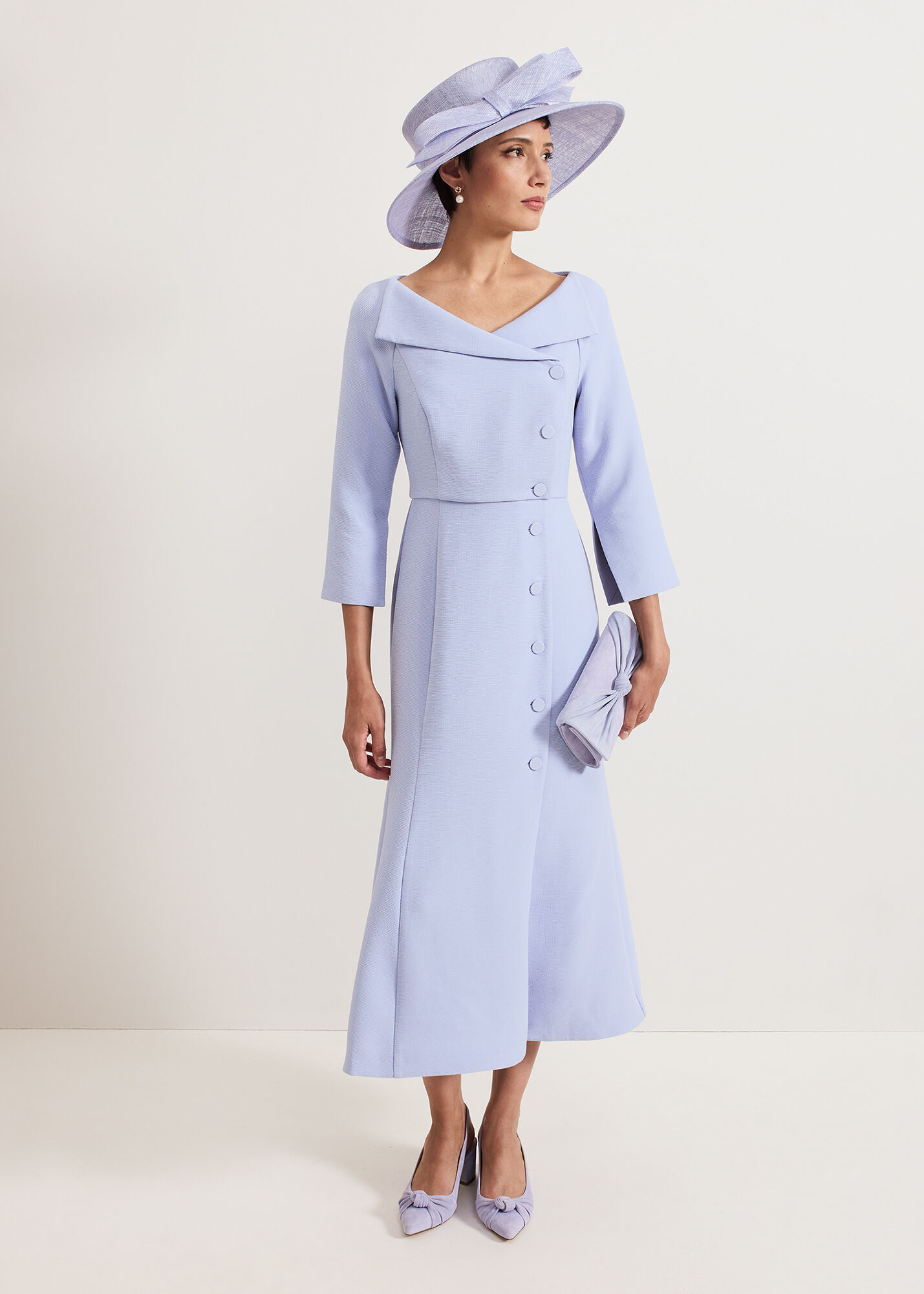 【関税込】PhaseEight ワンピース☆Blue Sienna Tux Dress Sienna Tux Dress | Phase Eight ROW |
