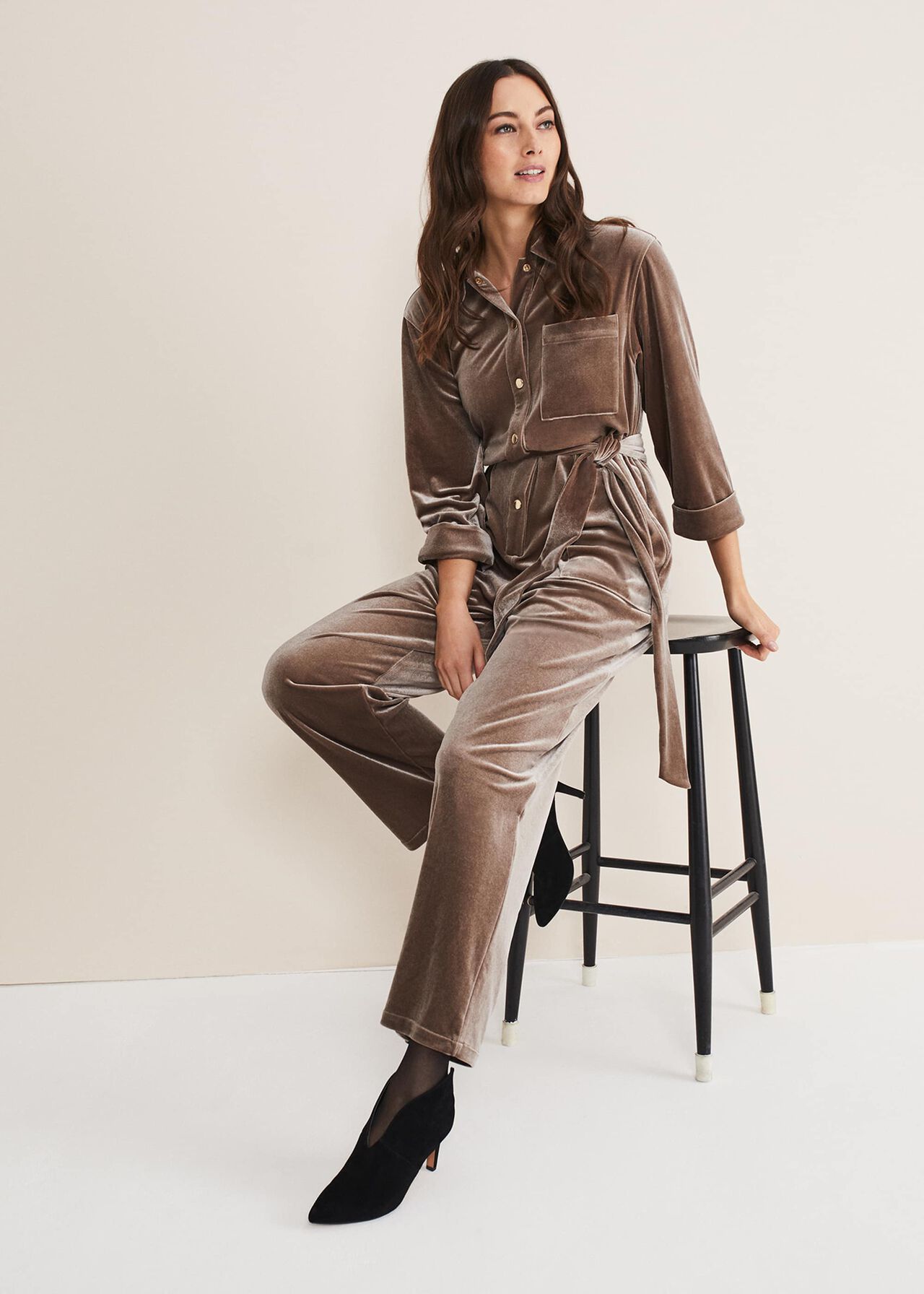 Nala Velvet Jumpsuit