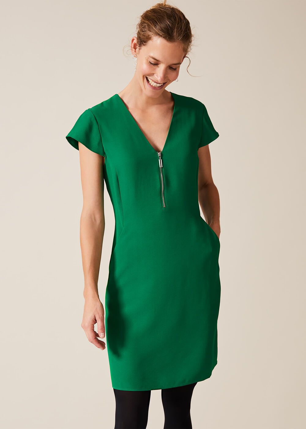 Victoria Zip Dress