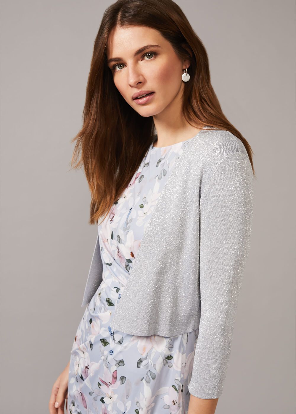 Salma Shimmer Knitted Jacket