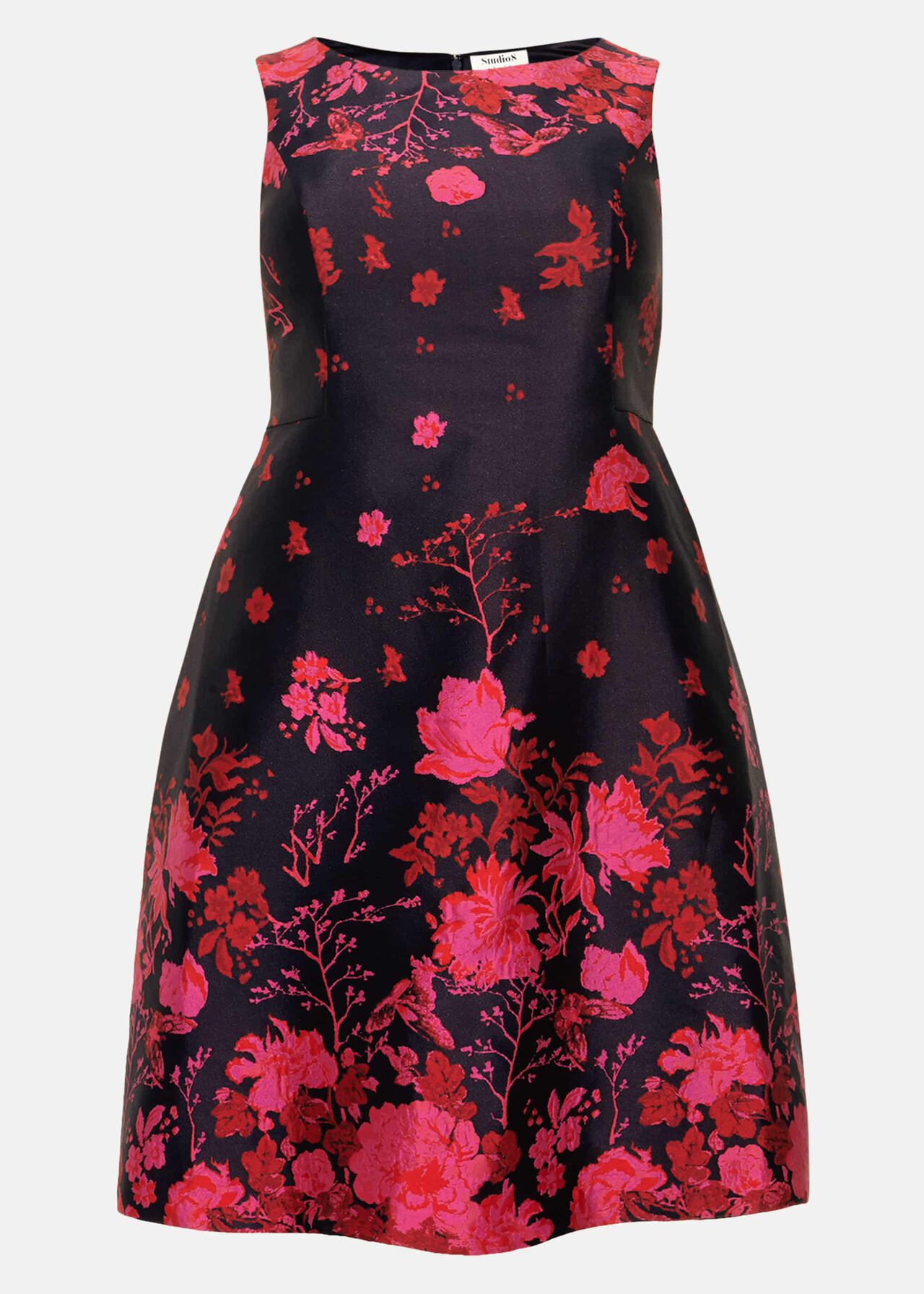 Heidi Jacquard Fit & Flare Dress Heidi Jacquard Fit & Flare Dress