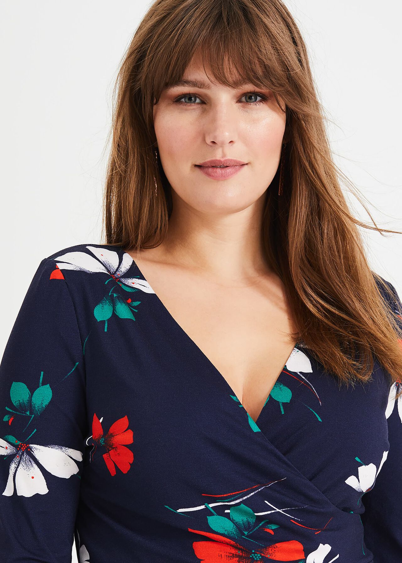 Paola Floral Printed Dress