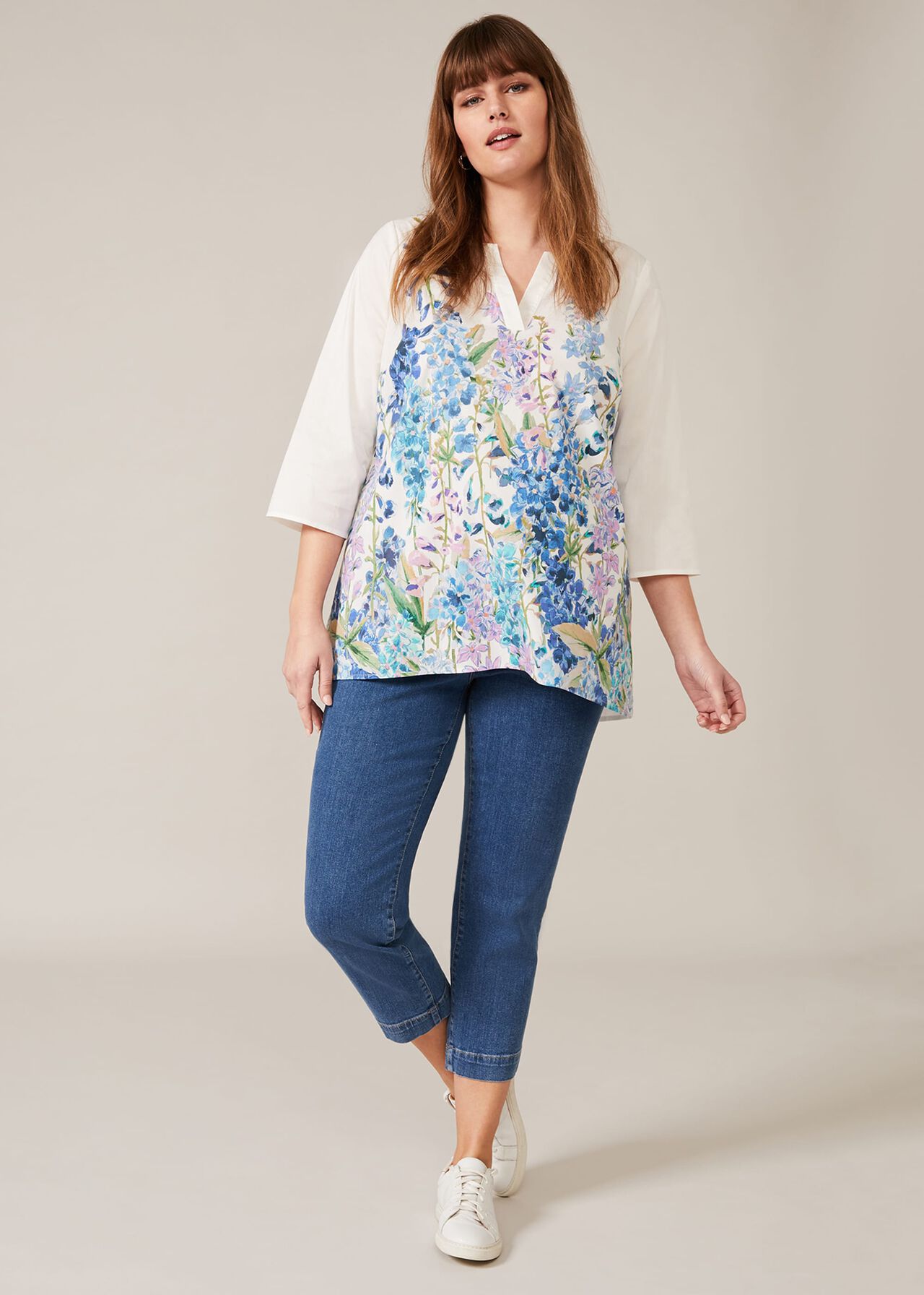 Lucy Meadow Print Top