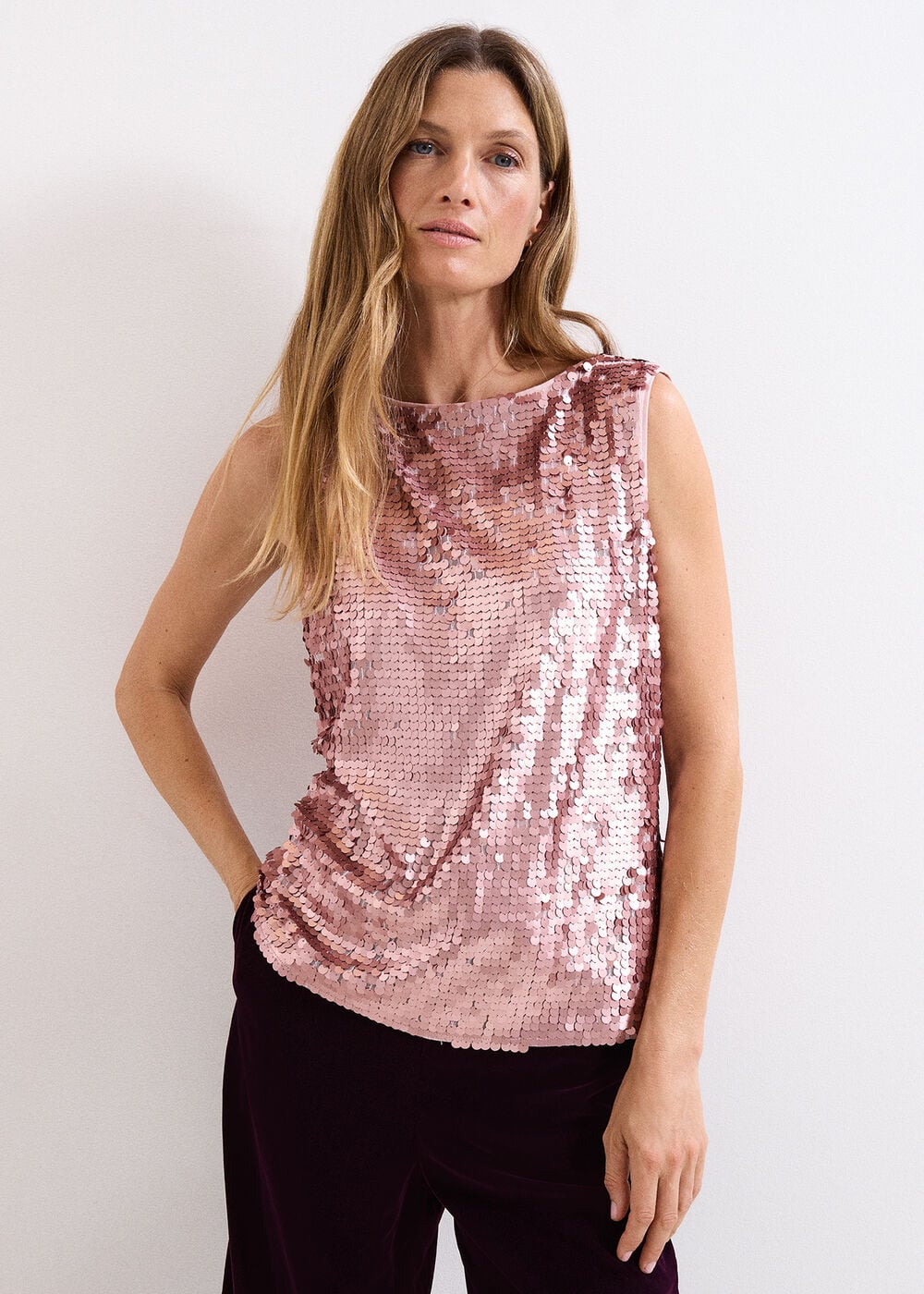 Tasha Sequin Top
