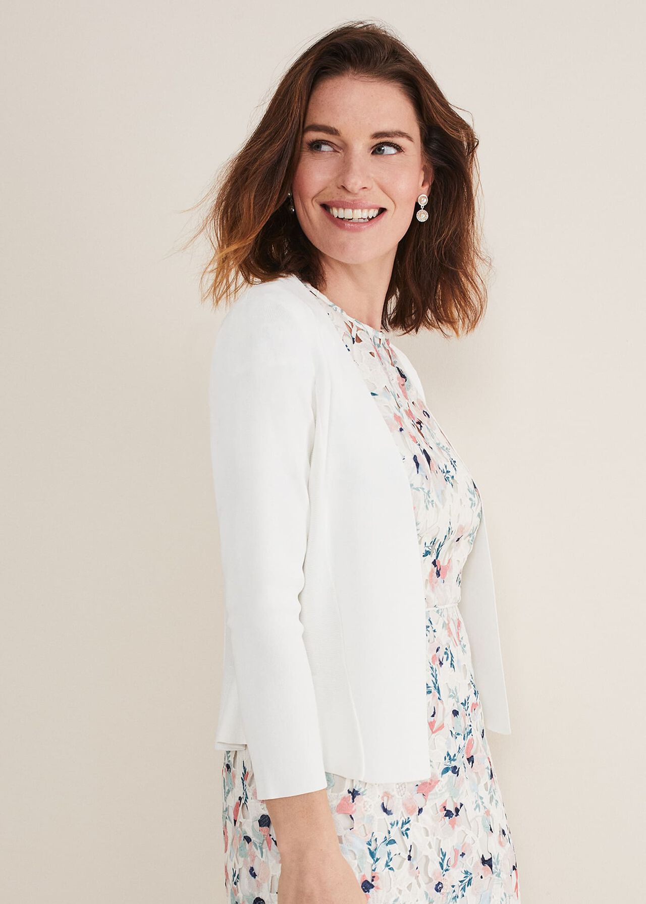 Salma Flare Hem Knitted Jacket