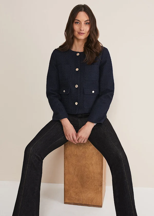 Phase Eight tweed jacket