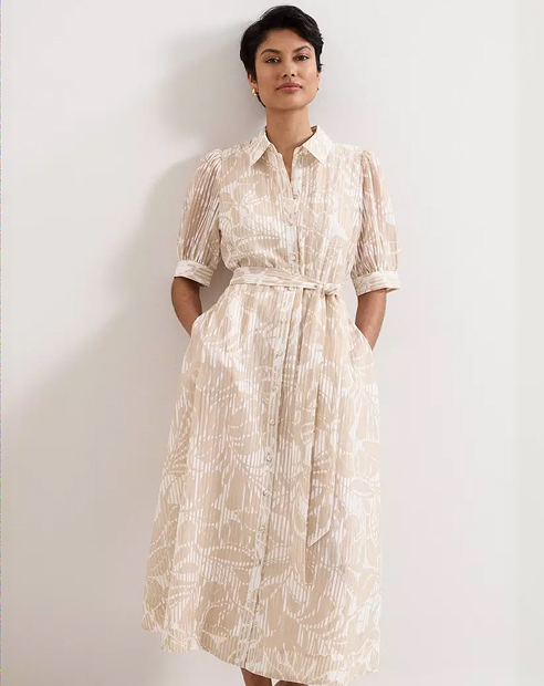 Woman in Phase Eight dress