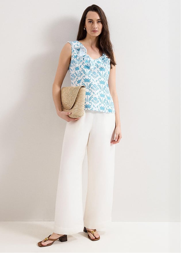 Rhona Linen Blouse