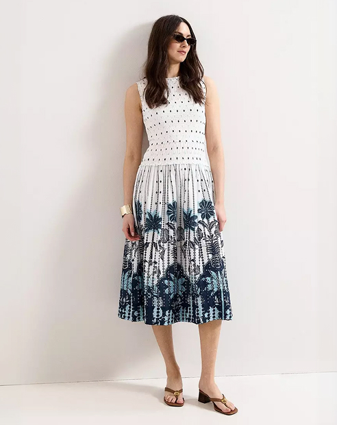 Woman in Phase Eight dress