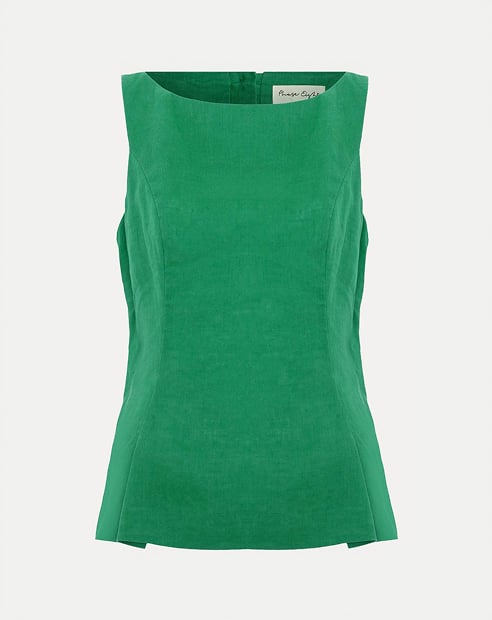 Isabelle Linen Top