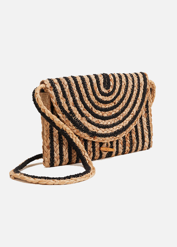 Claudia Cross Body Stripe Bag