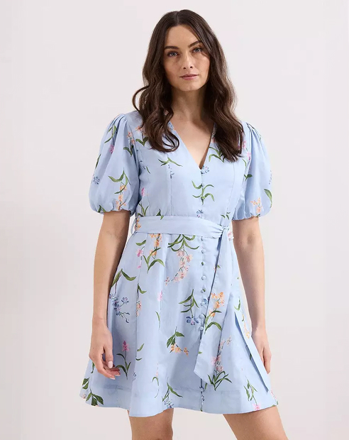 Woman in Phase Eight dress