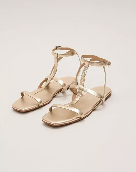 Strappy Flat Sandals