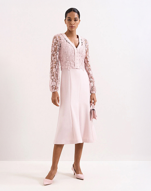 Woman wearing Phase Eight mother of the bride style