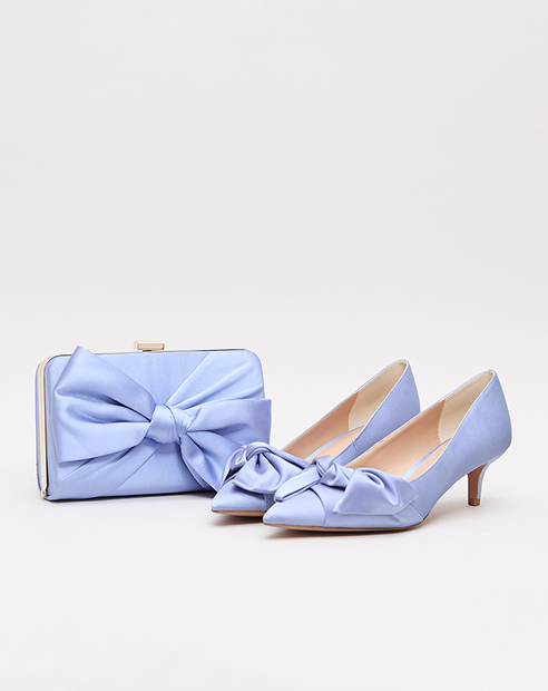 Blue shoes