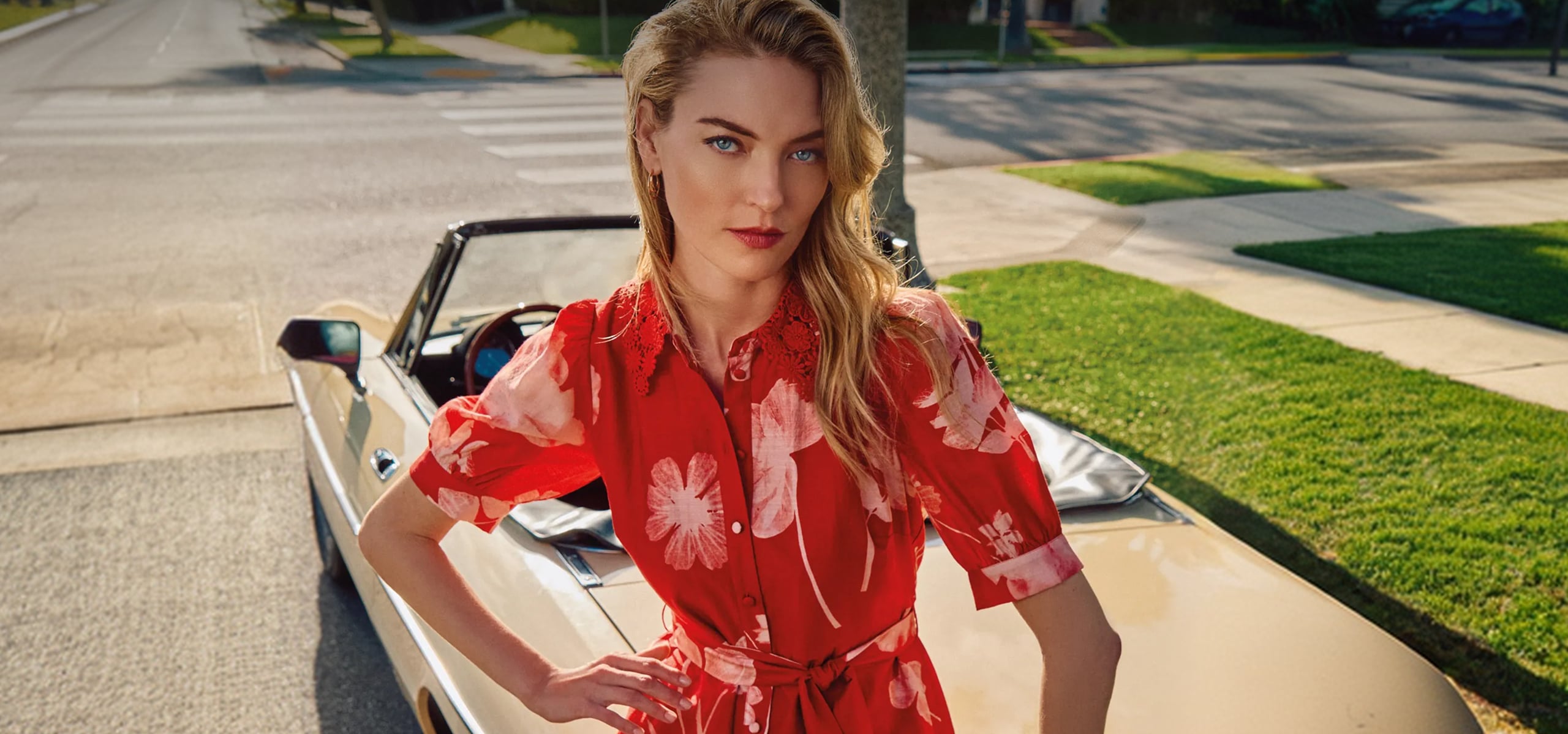 Woman in Phase Eight new collection