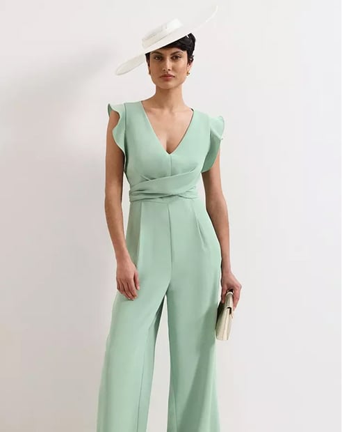 Woman wearing Phase Eight blazer