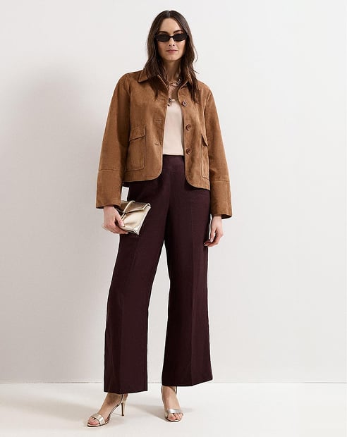 Zoey Linen Trouser