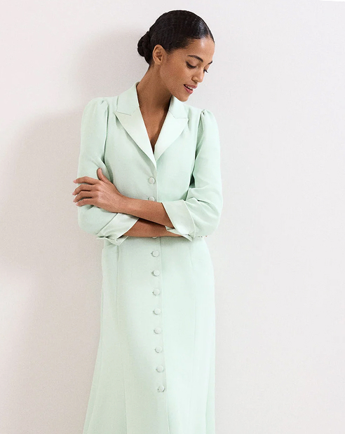 Woman wearing Phase Eight mother of the bride style