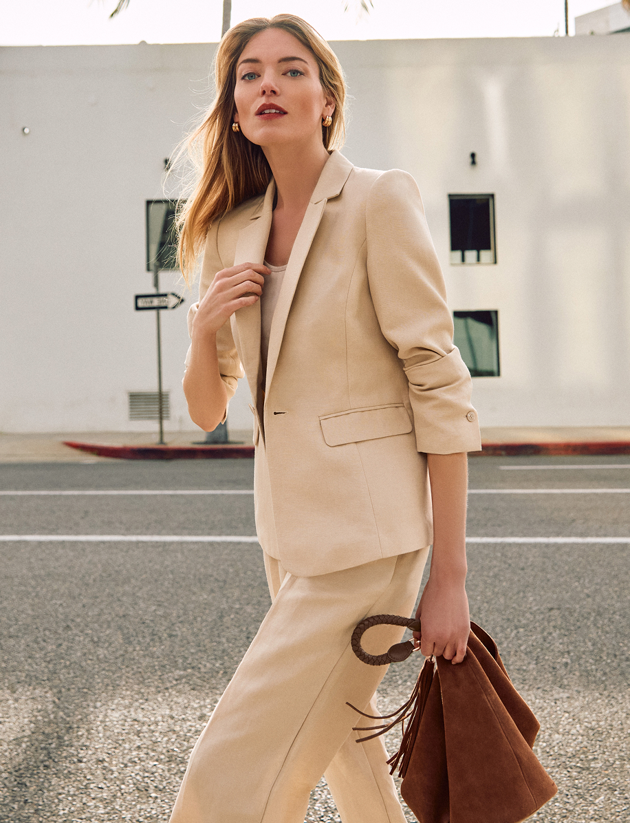 Woman wearing Phase Eight outfit