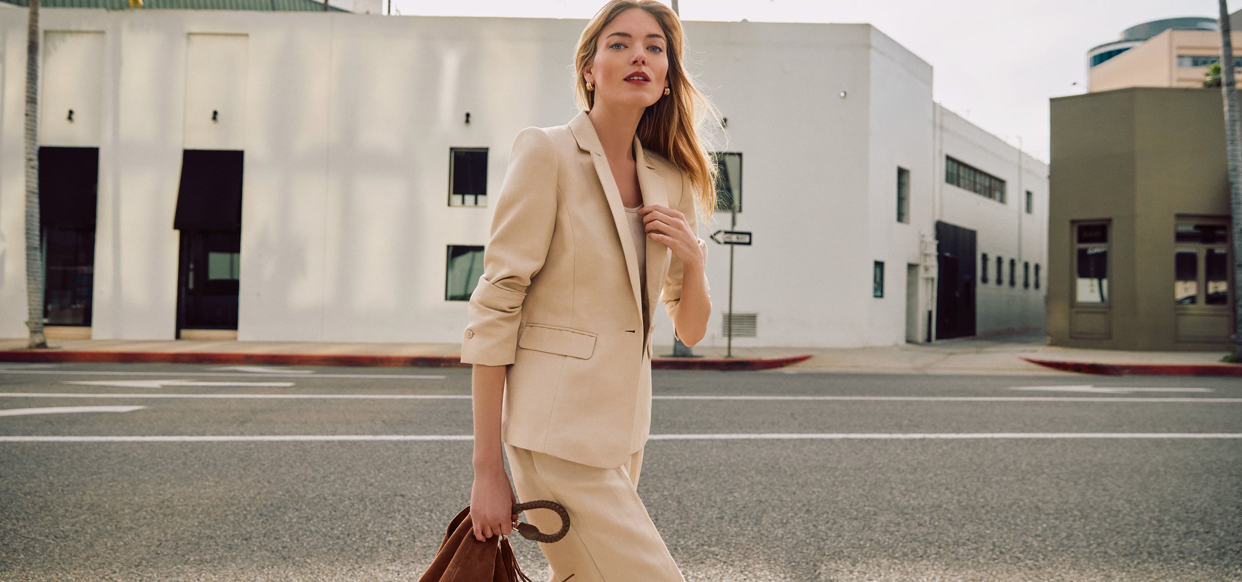 Woman wearing Phase Eight outfit