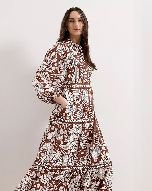 Woman in Phase Eight dress