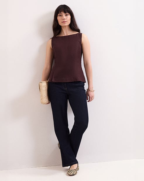 Isabelle Linen Top