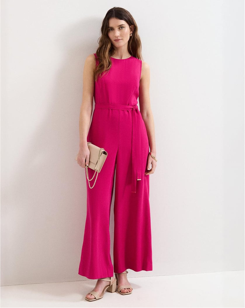 Woman wearing Phase Eight dress