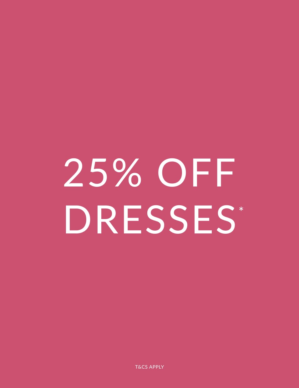 25% Off Dresses