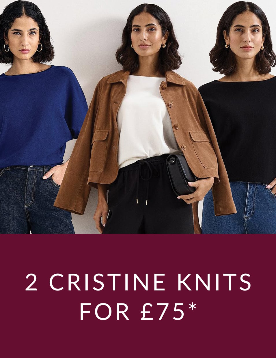 2 for £75 Cristine's