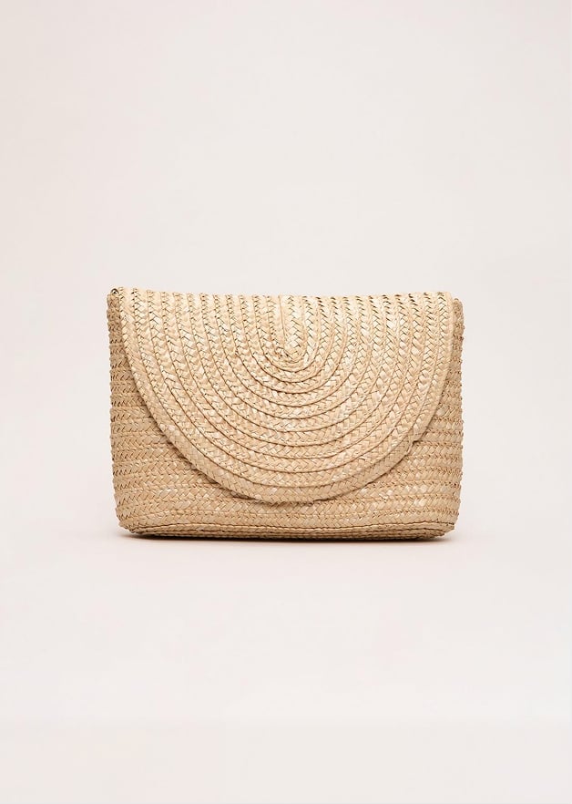 Straw Clutch Bag