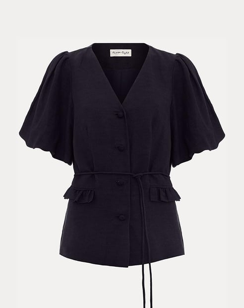 Audrey Linen Blouse