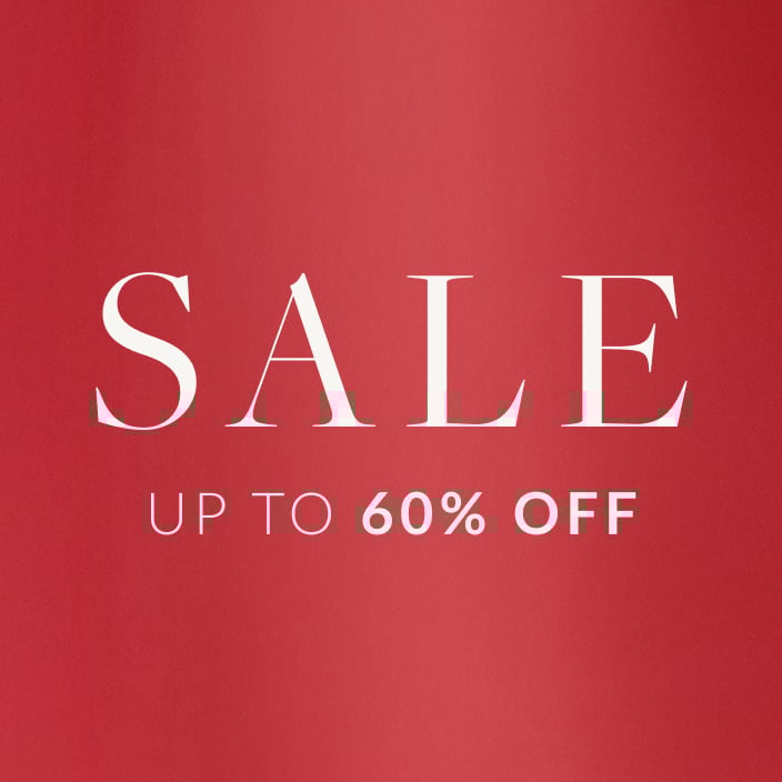 SALE: UP TO 60% OFF