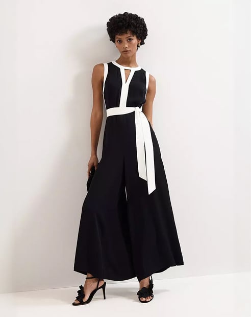 woman in Phase Eight jumpsuit