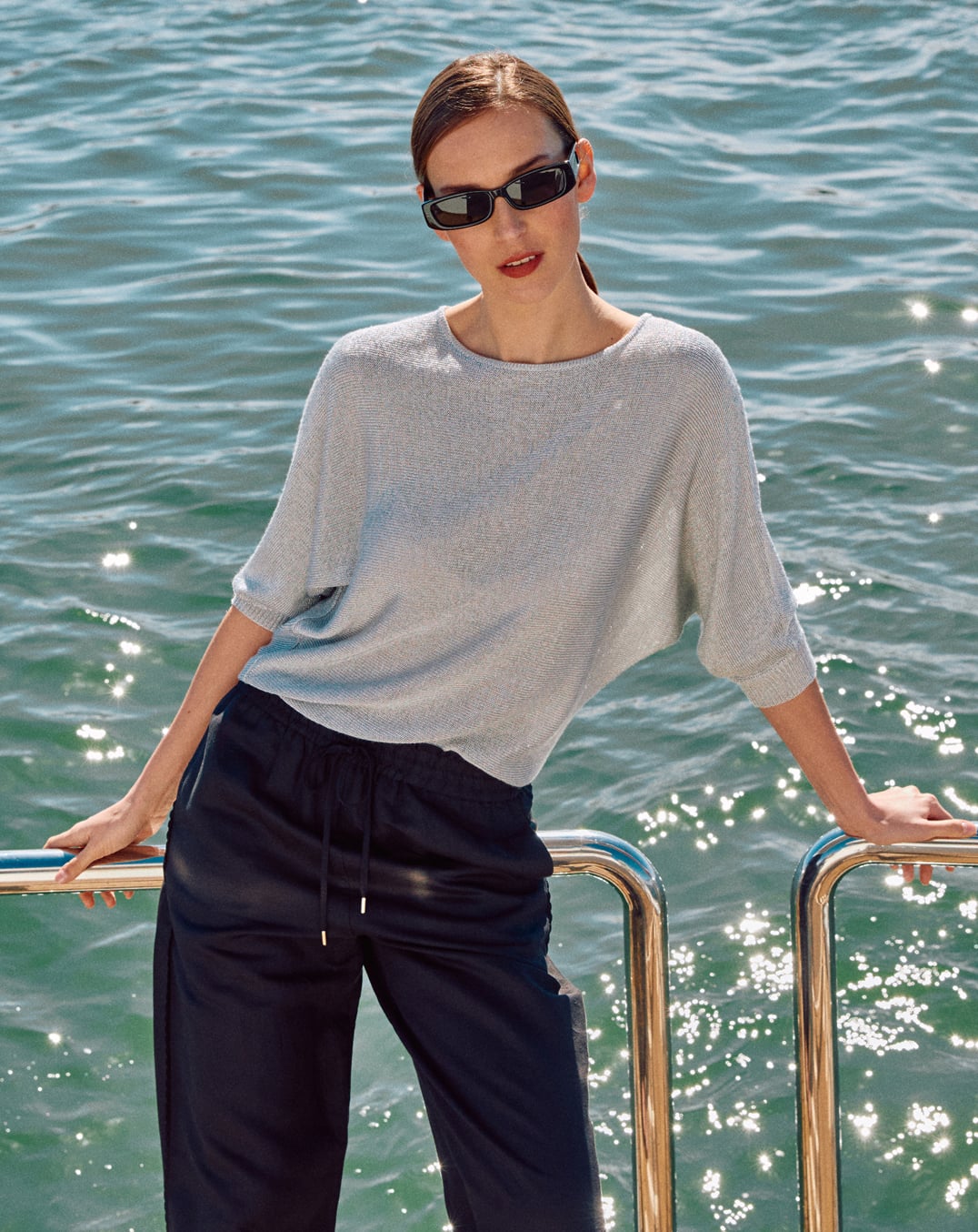 Woman wearing Phase Eight outfit