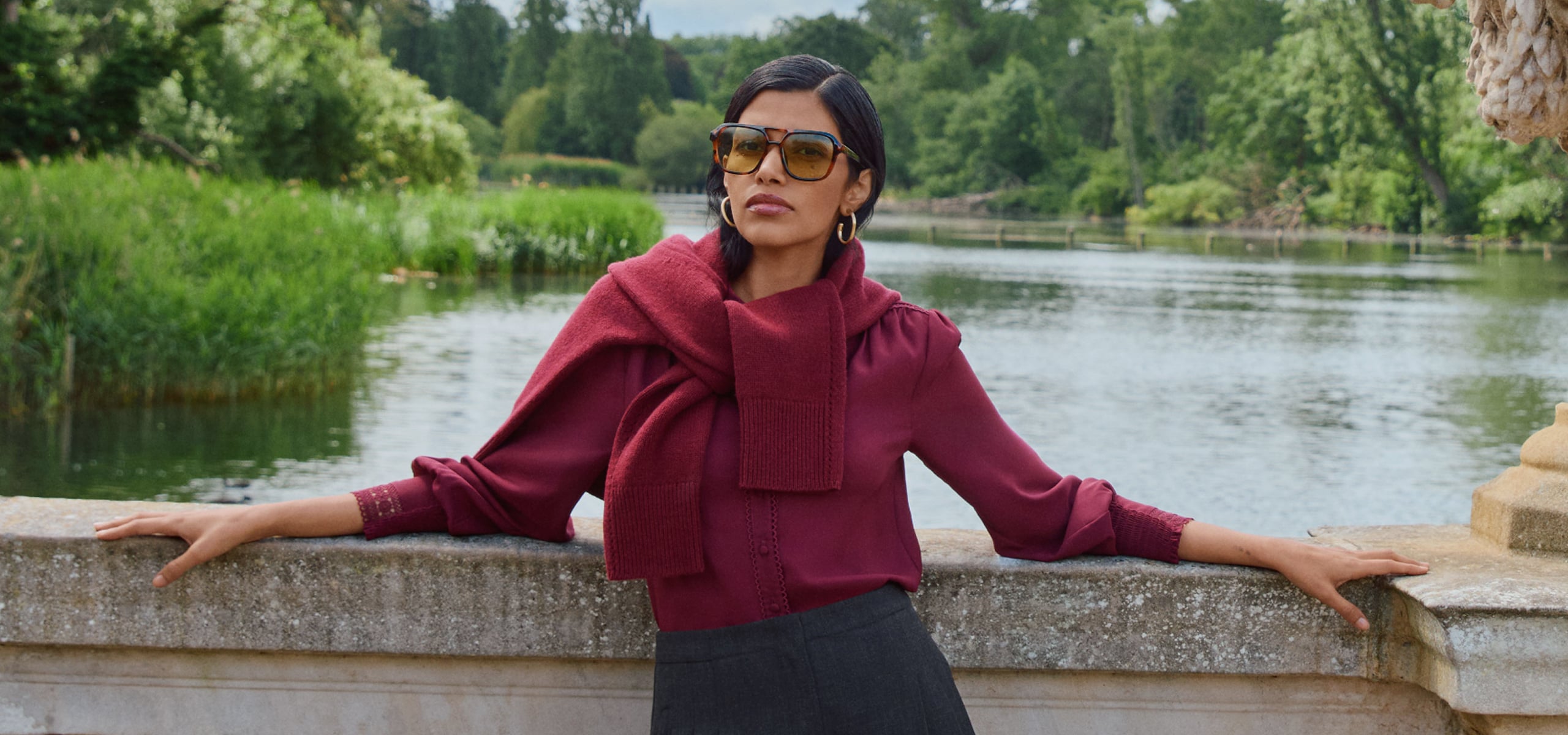Woman in Phase Eight new collection