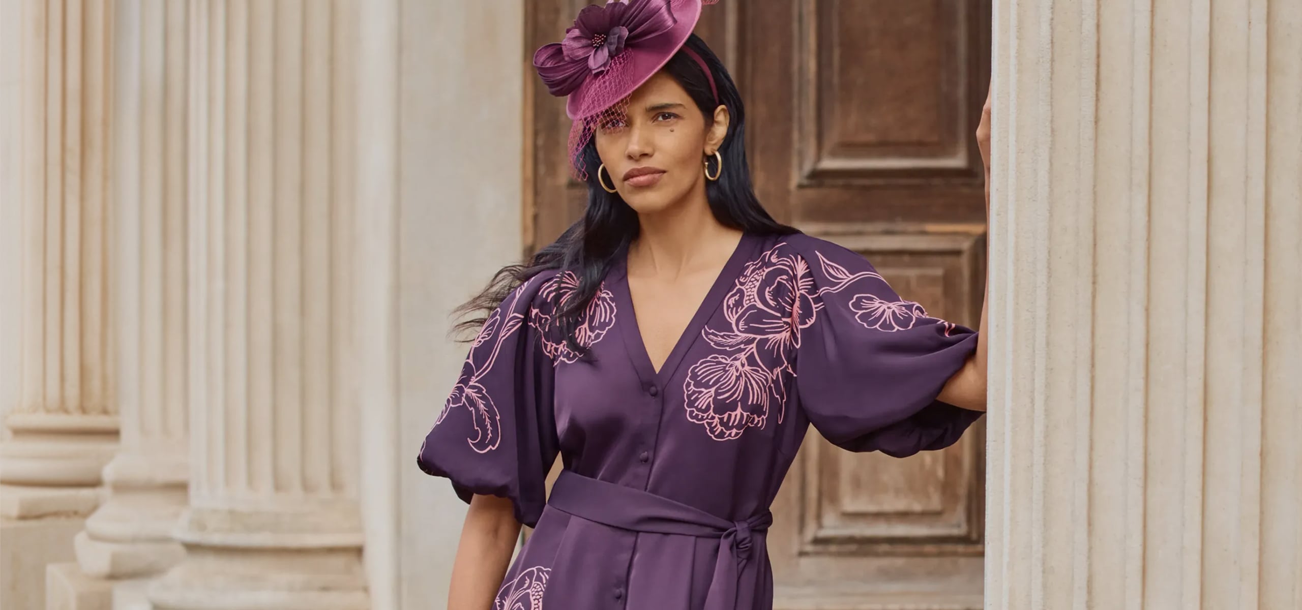 Women wearing Phase Eight outfits