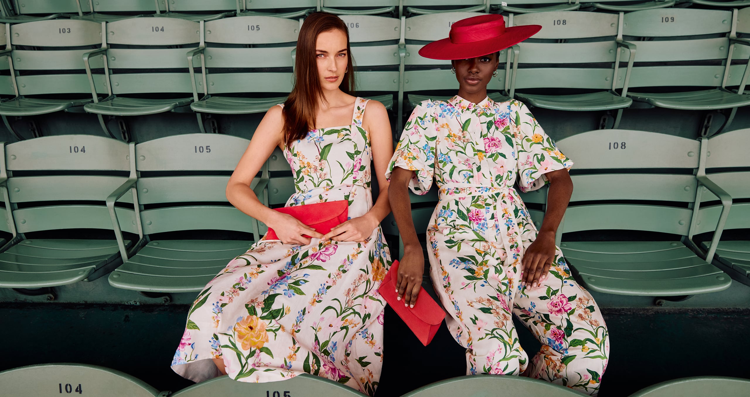 Women wearing Phase Eight outfits