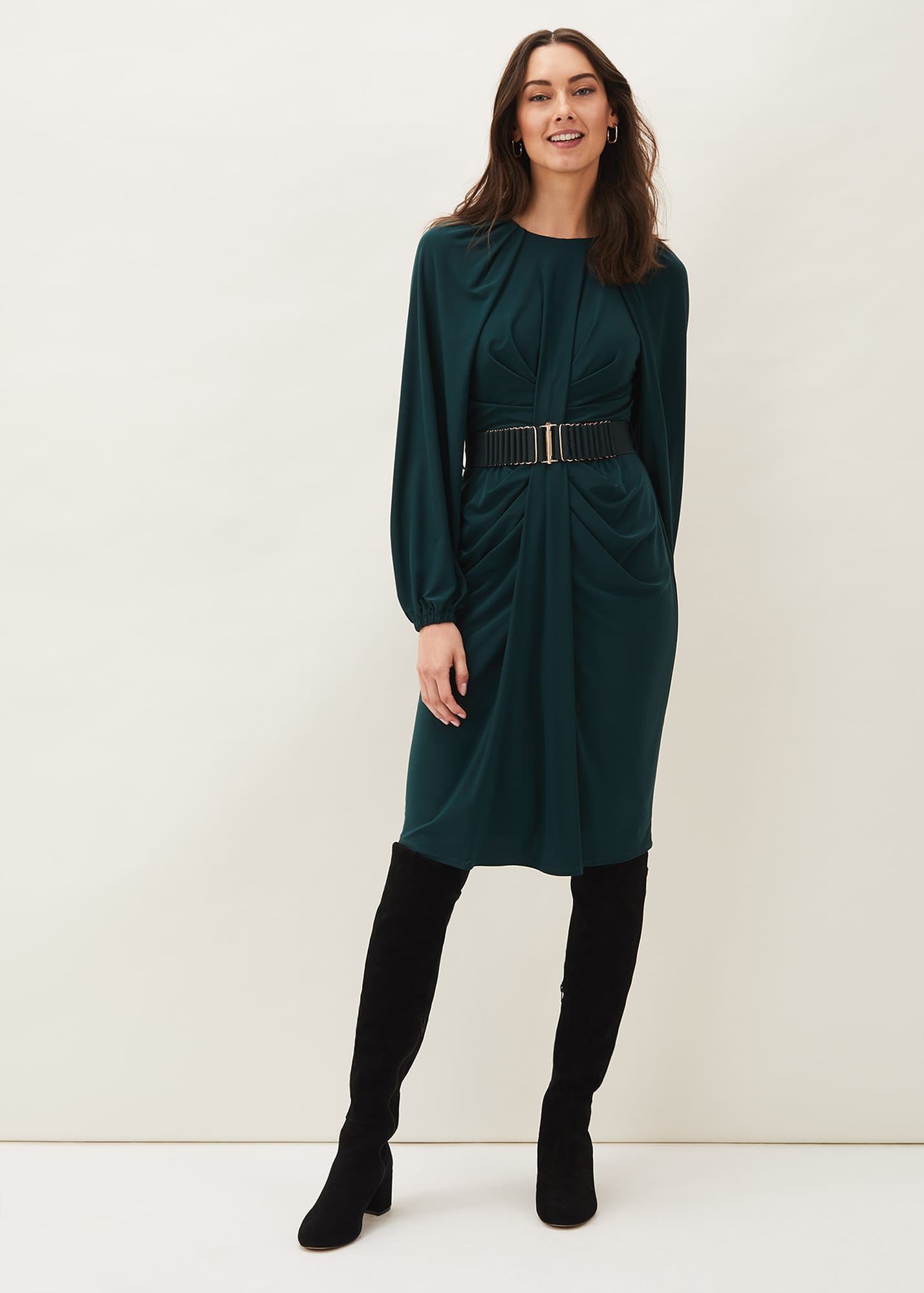 Phase Eight Women Mya Ruched Jersey Dress