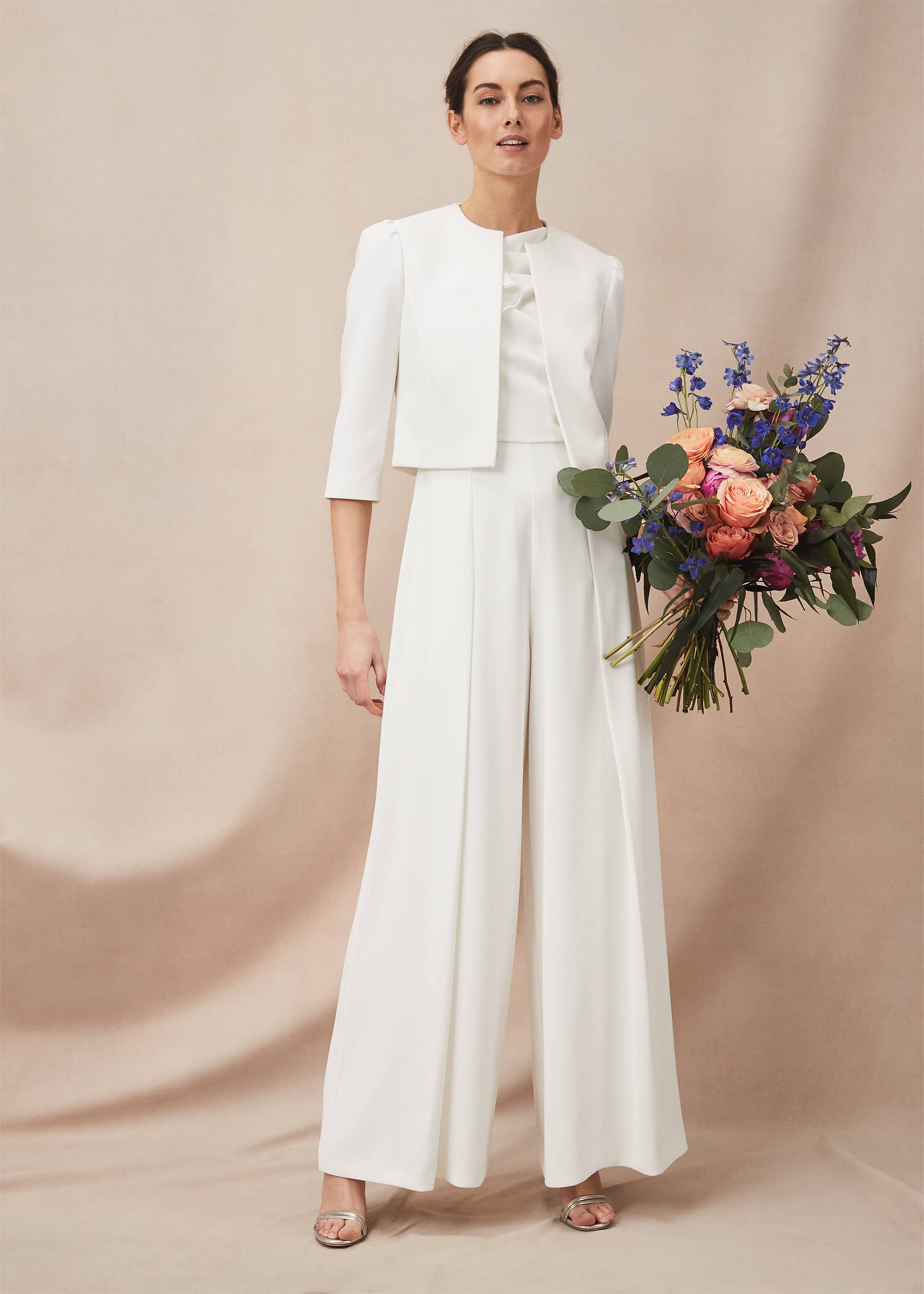 Phase Eight Women Maeve Frill Detail Jumpsuit