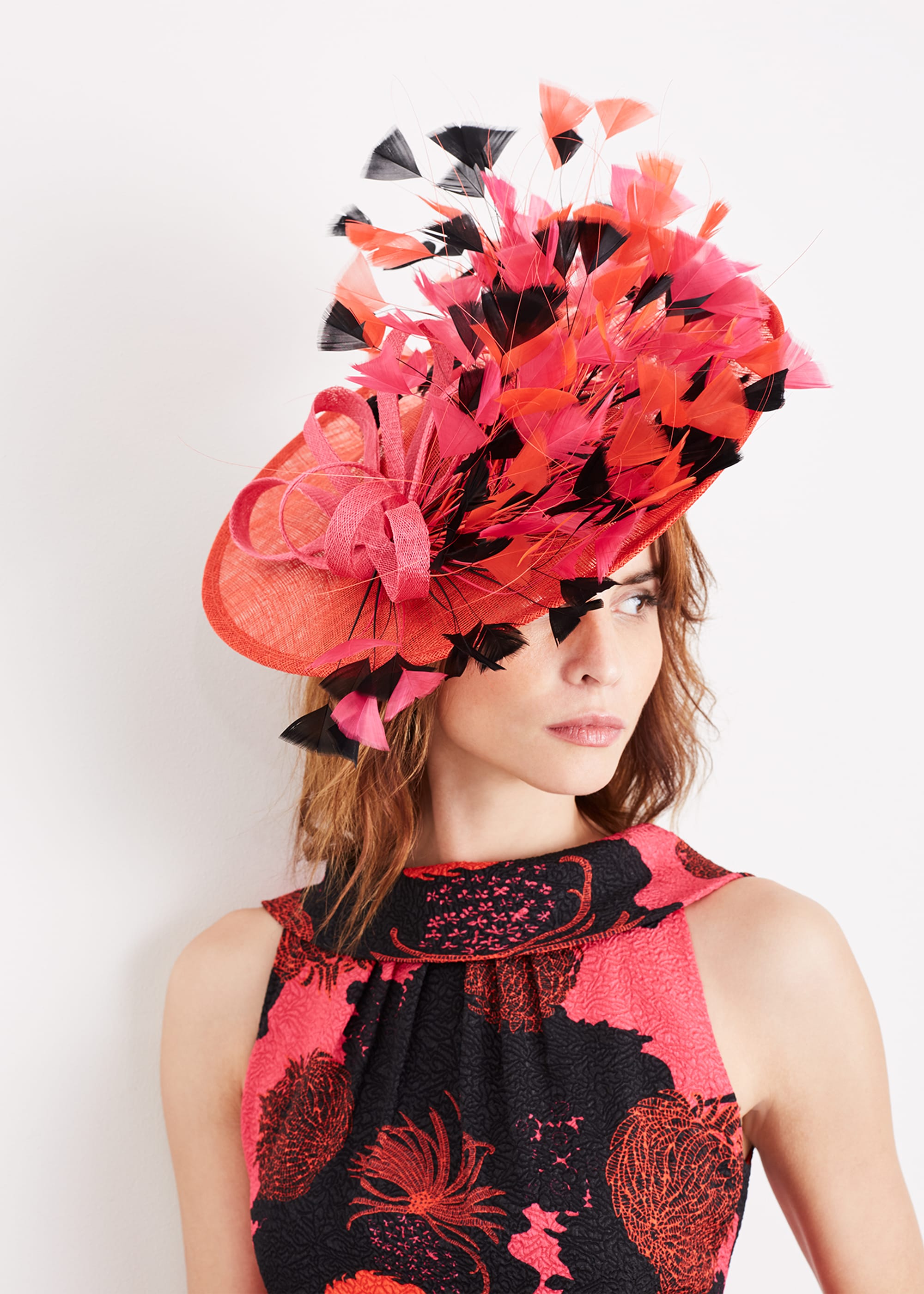Damsel in a Dress Women Feather Disc Fascinator