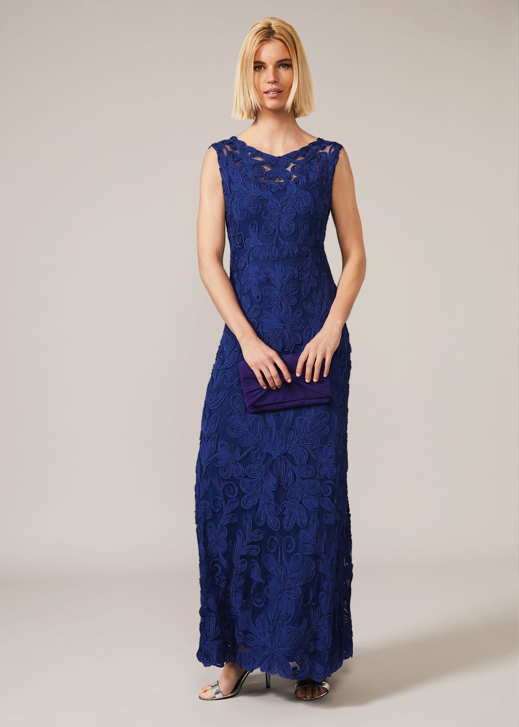 Phase Eight Women Gia Tapework Maxi Dress