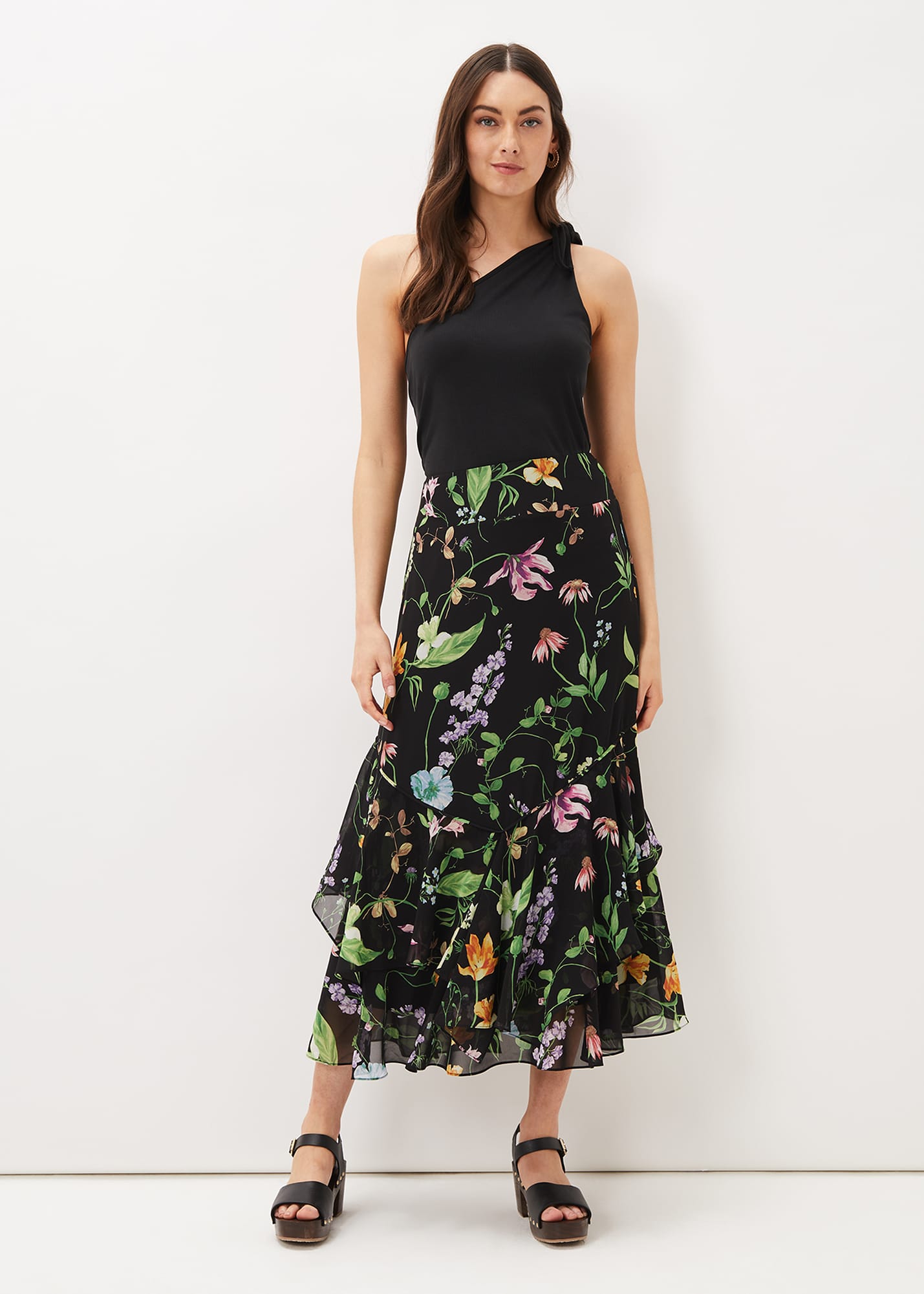Phase Eight Women's Kayley Floral Printed Maxi Skirt