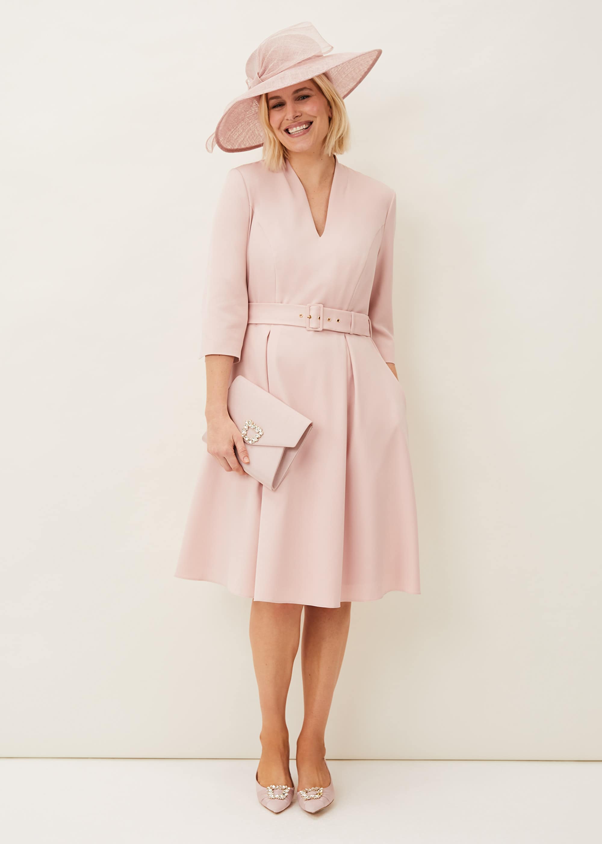 Phase Eight Women Margot Belted Dress