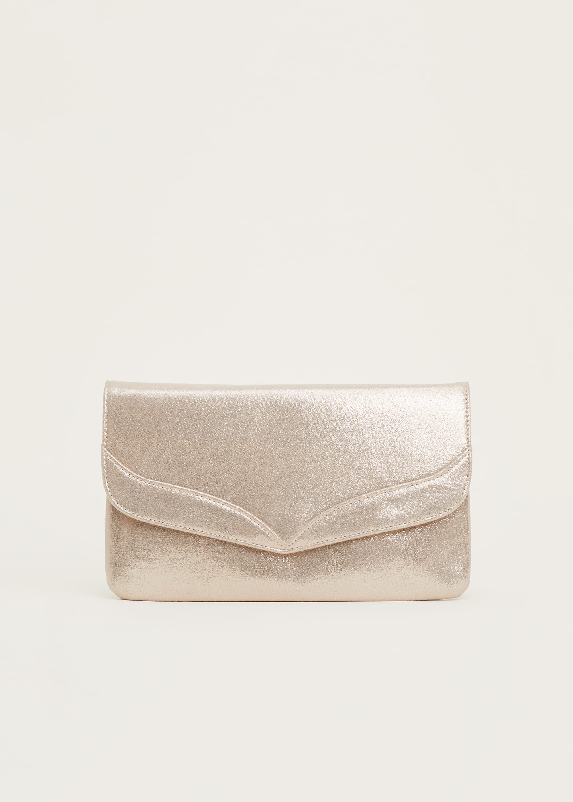 Phase Eight Women Caitlin Metallic Clutch Bag