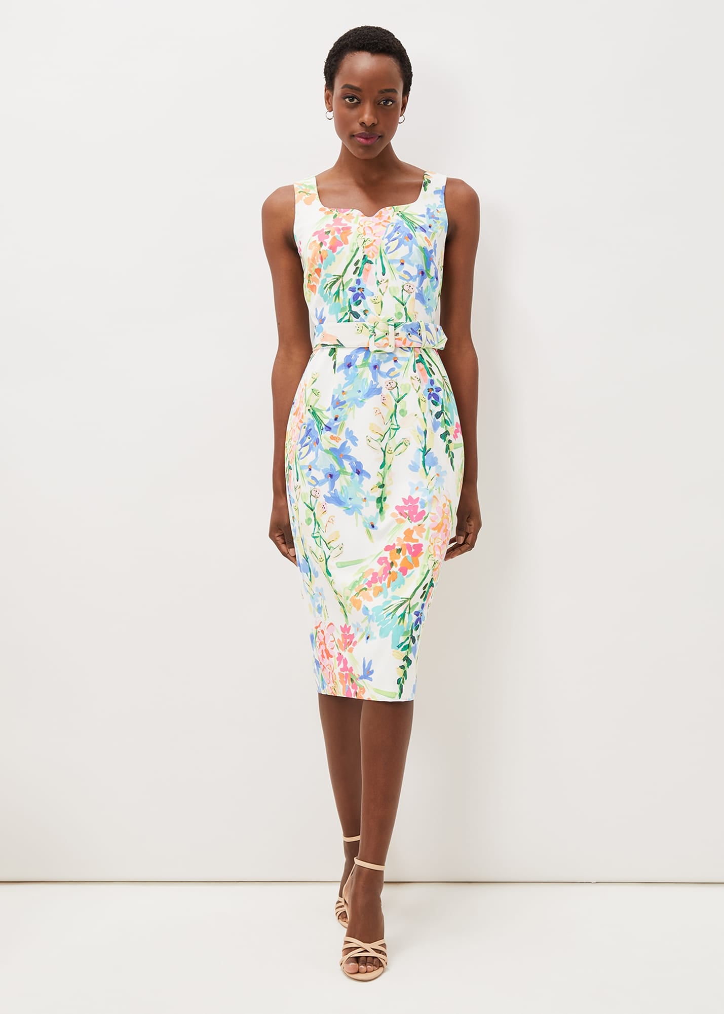 Phase Eight Women's Serina Floral Midi Dress